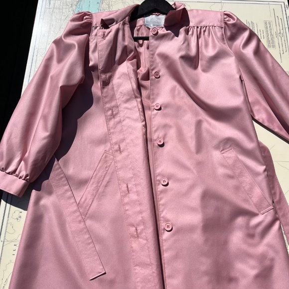 Vintage Pink Belted Eaton’s Jacket with Scarf - Picture 6 of 10